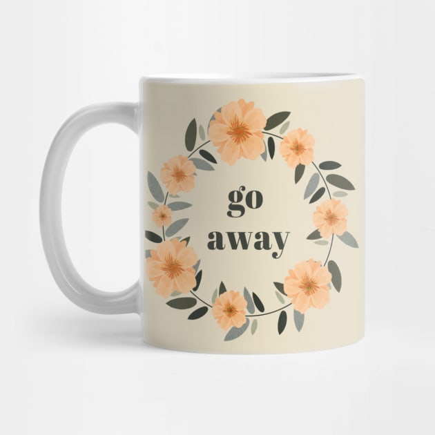 Go Away Introvert by Craftee Designs